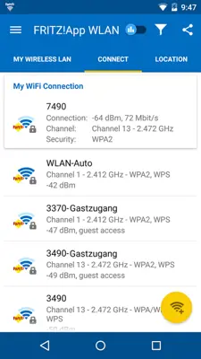 FRITZ!App WLAN android App screenshot 2